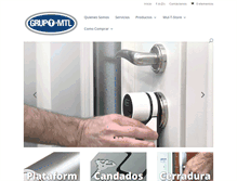 Tablet Screenshot of grupo-mtl.com